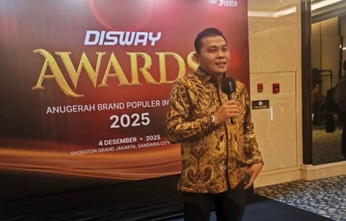 Direktur Operasional dan Pemberitaan DISWAY, Mashudi, dalam acara Disway Awards 2025
