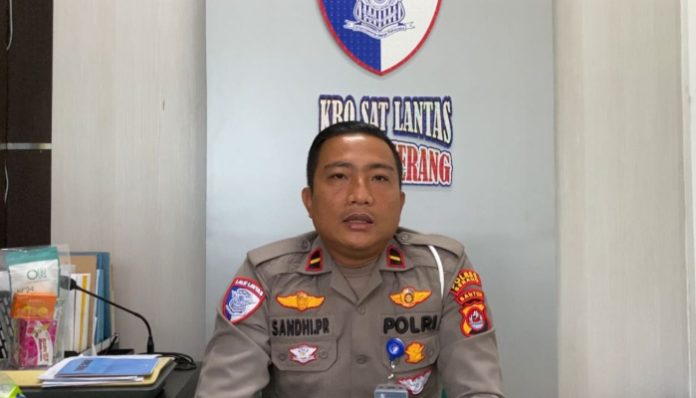 Ipda Shandi Pribadi, KBO Satlantas Polres Serang Kabupaten.