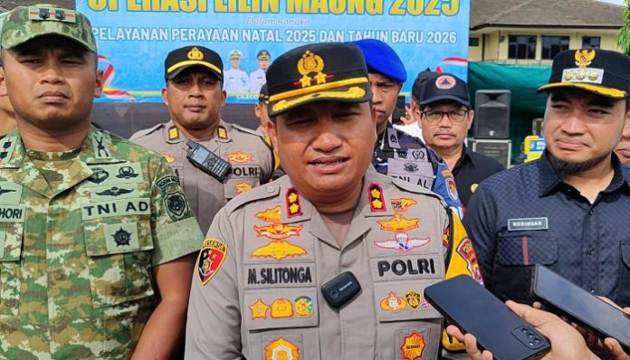 Kapolres Cilegon, AKBP Martua Raja Taripar Laut Silitonga. (Bantentv.com/Alyandra)