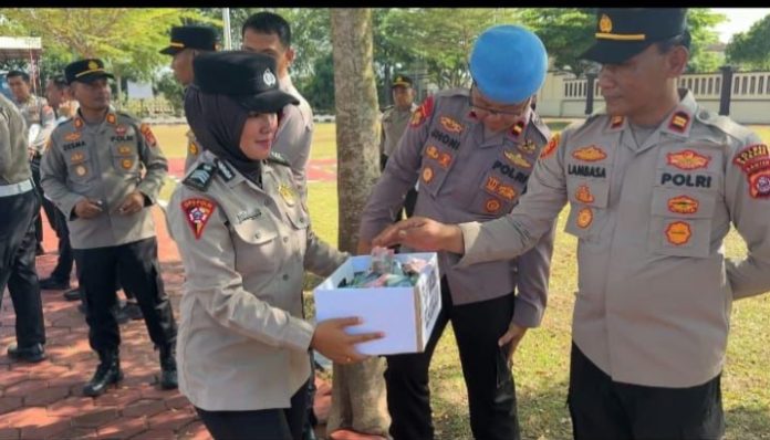 Kapolres Serang Galang Donasi Spontan Untuk Korban Bencana Di Aceh, Sumut, dan Sumbar