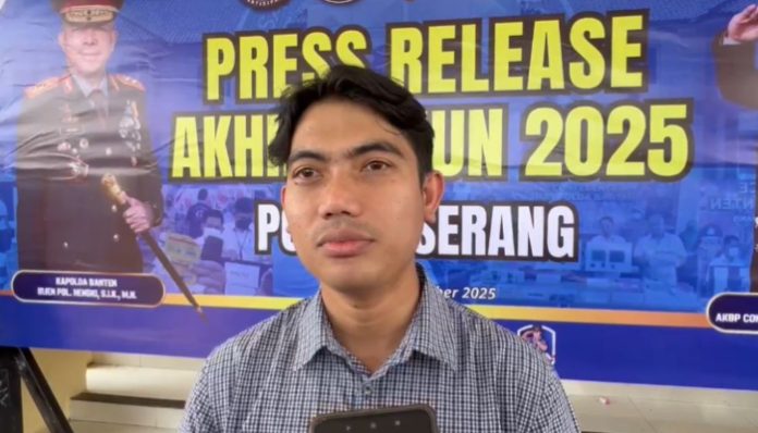 Kasat Narkoba Polres Kabupaten Serang, AKP Bondan Rahadiansyah