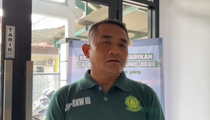 Kepala Resort Konservasi Wilayah II SKW I Serang, Tuwuh Rahadianto Laban