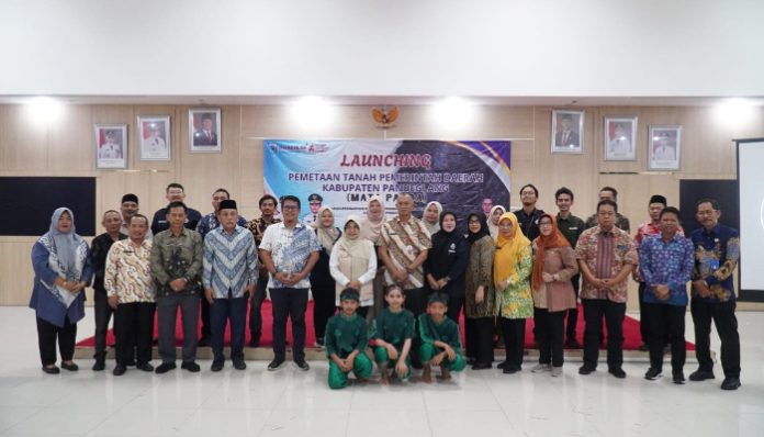 Bupati Dewi saat menghadiri acara peluncuran Mata Panda di Oproom Setda Pandeglang. (Foto: Istimewa)