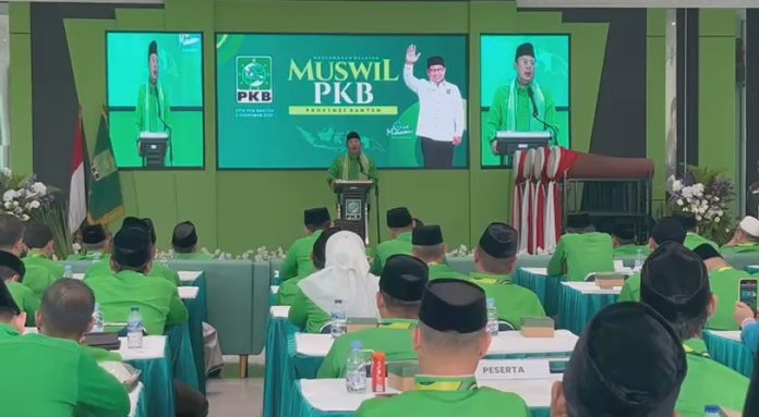 Dewan Pimpinan Wilayah (DPW) PKB Banten menggelar Musyawarah Wilayah (Muswil) pada Rabu, 3 Desember 2025 (Bantentv.com/ Hendra)