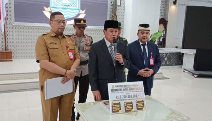 Pemkab Tangerang Salurkan Bantuan Rp1,2 Miliar untuk Korban Bencana Sumatra