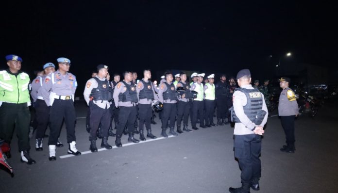 Polda Banten Gelar Patroli Skala Besar Jelang Nataru
