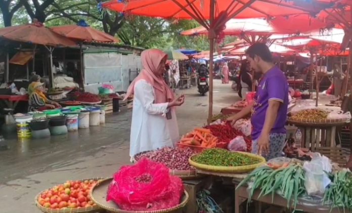 Pemerintah Provinsi Banten memastikan kondisi pangan di wilayah Banten tetap aman dan terkendali (Bantentv.com/ Hendra)