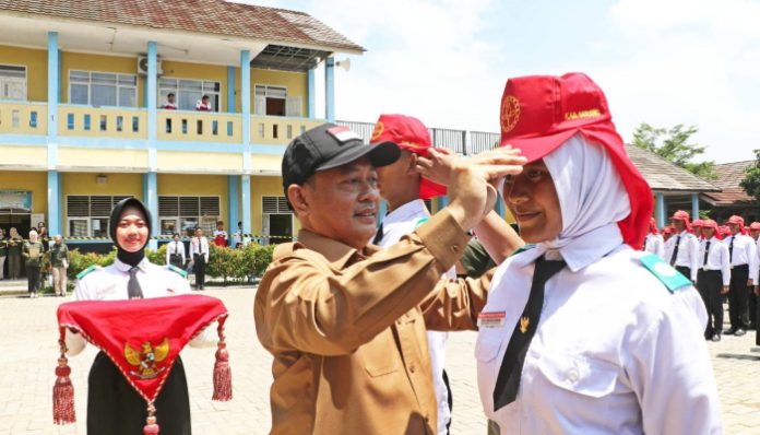 Wakil Bupati Serang Muhammad Najib Hamas hadari penutupan Pusdiklatsar Paskibra