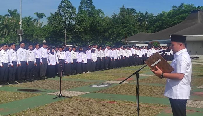 Wali Kota Cilegon, Robinsar Lantik 3.486 PPPK Paruh Waktu