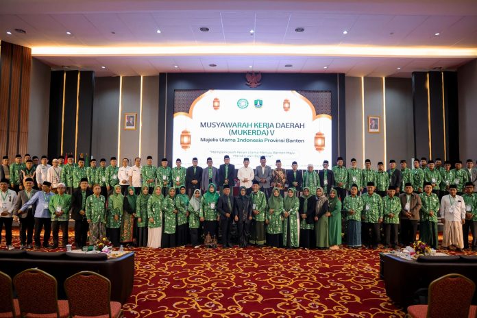 Wagub Dimyati menekankan peran ulama untuk kemajuan SDM di provinsi Banten (Bantentv.com/ Hendra)