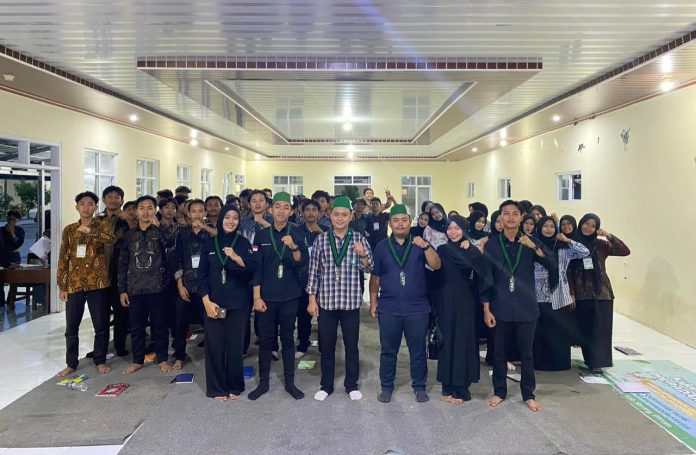 Basic training latihan kaderisasi (LK1) HMI Komisariat Fasei UIN SMH Banten pada Minggu 14 Desember 2025 (Bantentv.com/ Riki)