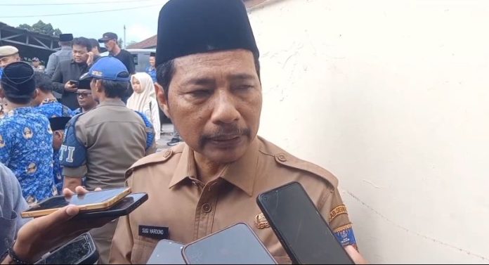 Plt Kepala Badan Kepegawaian dan Pengembangan Sumber Daya Manusia (BKPSDM) Kabupaten Serang, Sugihardono. (Foto: Bantentv.com)