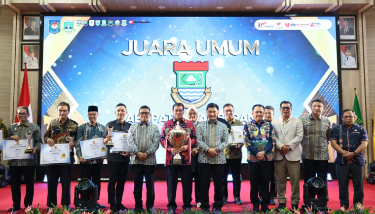 Pemkab Tangerang meraih Juara Umum Pengelolaan Keuangan dan Aset Daerah 2025 (Dok. Humas Kabupaten Tangerang)