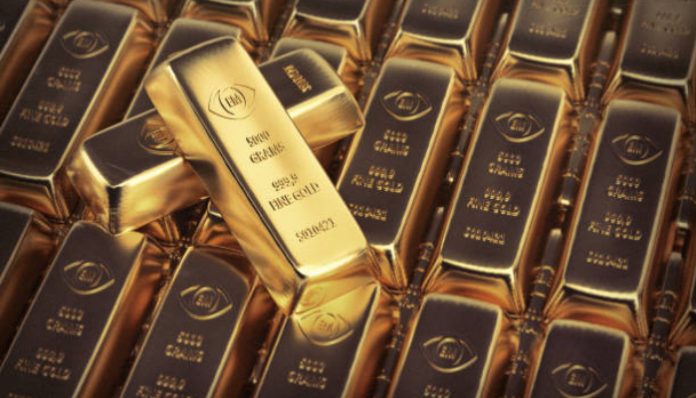 ilustrasi emas batangan (Foto/iStockphoto)