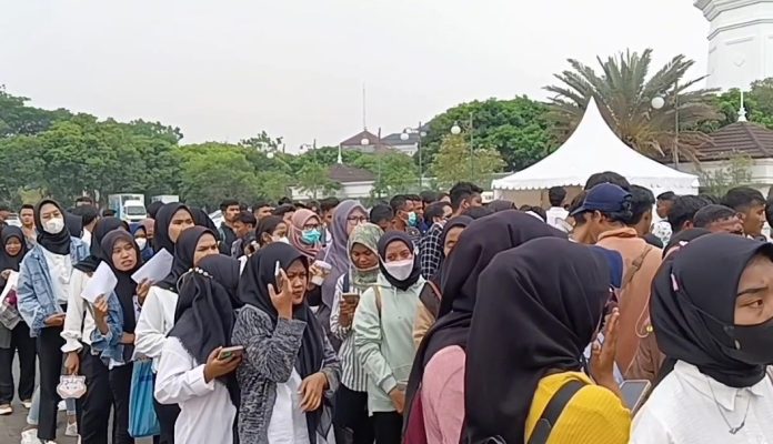 Pemprov Banten akan bahas penetapan UMP pada esok hari (Bantentv.com/ Hendra)