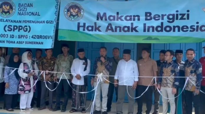 SPPG Carita menggandeng lumbung padi lokal untuk program MBG (Bantentv.com/ Rangga)