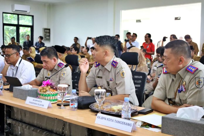 Atasi Banjir, BPN Banten Siap Kawal Penataan Ruang Tangerang Raya. (Foto: BPN Banten)