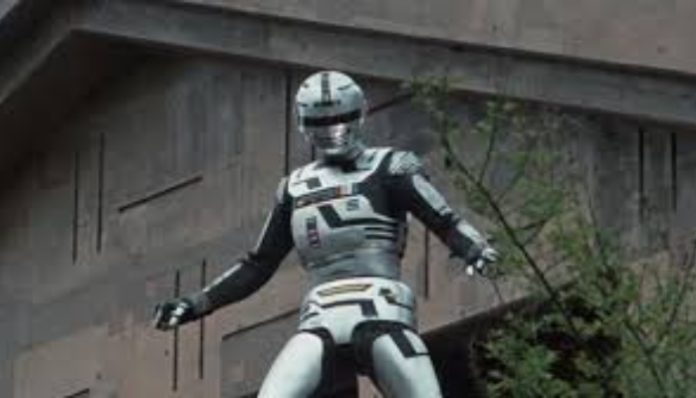 Patung Robot Space Sheriff Gavan di Dufan