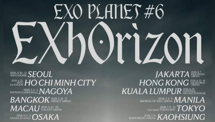 EXO mengumumkan Tur Dunia EXO PLANET #6 ‘EXhOrizon (Instagram/ weareone.exo)