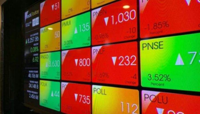 Ilustrasi IHSG turun (Foto/idx chanel)