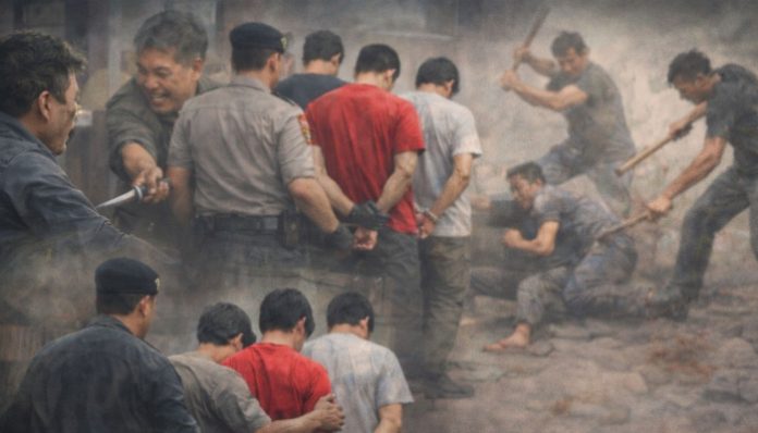 Ilustrasi Pengeroyokan di Kasemen (Foto AI)