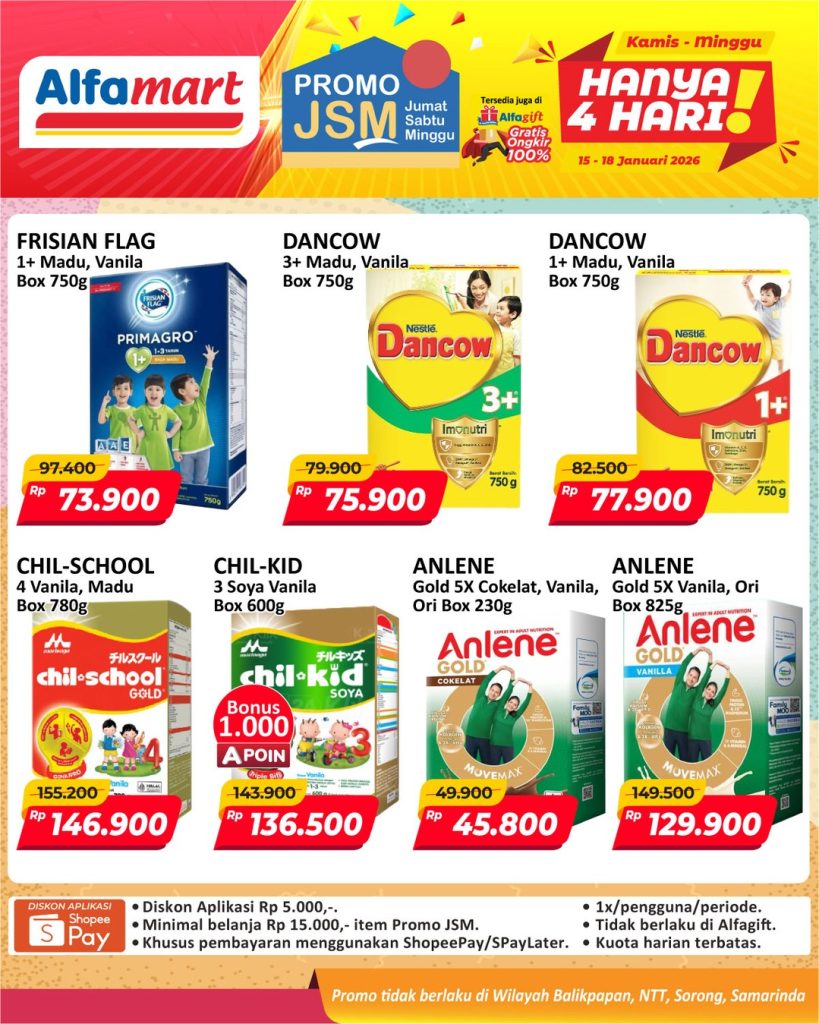 (Katalog promo Alfamart (Foto : Instagram/alfamart)