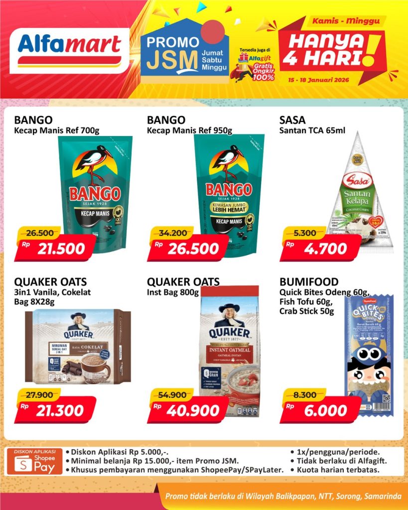 (Katalog promo Alfamart (Foto : Instagram/alfamart)