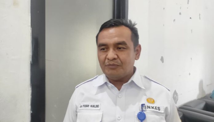 Kabid Pemenuhan Upaya Kesehatan Masyarakat dan Upaya Kesehatan Perorangan pada Dinkes Kota Cilegon Febrinaldo. (Foto: Bantentv.com)