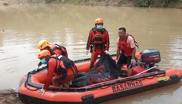Korban Tenggelam di Sungai Ciujung Lebak Ditemukan Meninggal Dunia