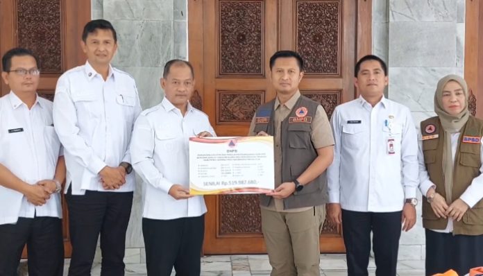 Pemkab Serang Terima Bantuan Rp519 Juta Lebih dari BNPB