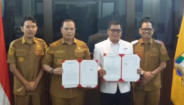 Pemkot Serang Terima Aset Kantor PMI Kabupaten Serang