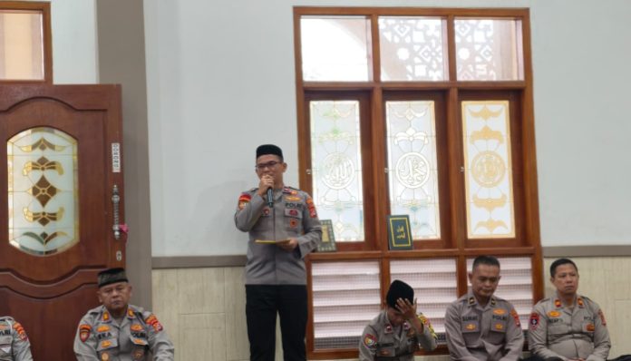Polres Serang menggelar peringatan Isra Mi’raj Nabi Muhammad SAW 1447 Hijriah/2026