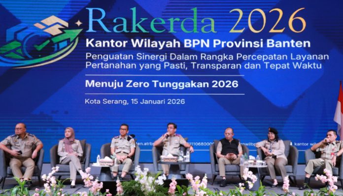 Suasana Rakerda BPN Provinsi Banten, Kamis 15 Januari 2026. (Foto: Dok. BPN Banten)