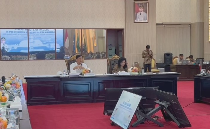 Pemprov Banten menerima kunjungan dari DPR RI dan meminta dukungan untuk promosi wisata (Bantentv.com/ Hendra)