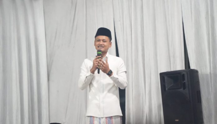 Wakil Bupati Pandeglang Iing Andri Supriadi menghadiri peringatan Isra Mi’raj Nabi Muhammad SAW di Pesantren Fathul Ma’ani.