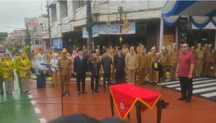 Wali Kota Serang Budi Rustandi melantik 11 pejabat struktural di lingkungan Pemerintah Kota Serang. (Foto: Bantentv.com)