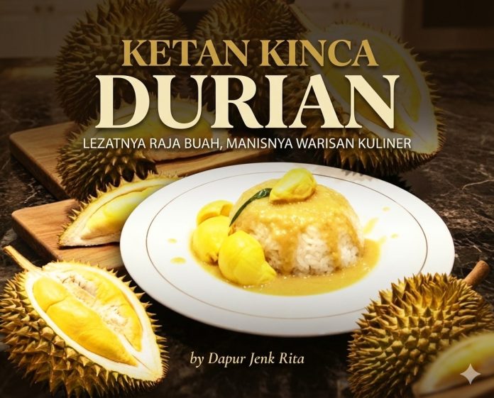 Ketan Kinca Durian Dapur Jenk Rita (Foto: Bantentv.com/ Rita)