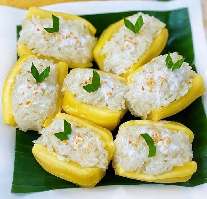 Ketan Nangka Ala Thailand. (Foto: Pinterest)