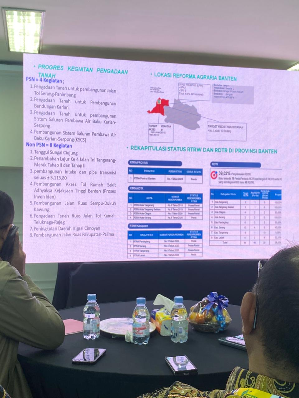 BPN Banten menggelar Media Gathering (Bantentv.com/ Qonitah)