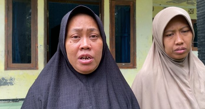 Kakak sulung seorang ART yang ditemukan meninggal dunia meminta pihak kepolisian segera menangkap terduga pelaku pembunuhan (Bantentv.com/ Imron)