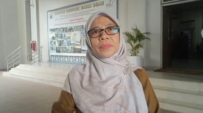Kepala Dinas Perikanan Kabupaten Lebak, Winda Triana. Cuaca buruk memicu penurunan tangkapan ikan nelayan di Lebak (Bantentv.com/ Nano)