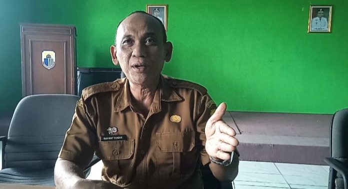 Kepala Dinas Pertanian Kabupaten Lebak, Rahmat Yanuar. Distan Lebak menargetkan panen padi 229.479 ton pada awal 2026 (Bantentv.com/ Nano)