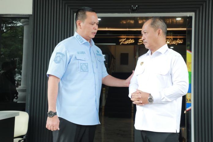Kolaborasi Budi Rustandi–Najib Hamas fokus untuk bersinergi meningkatkan PAD (Bantentv.com/ Jaya)