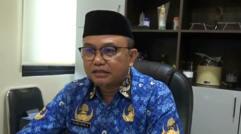 Pelaksana Tugas Sekretaris Daerah Kota Cilegon, Ahmad Aziz Setia Ade Putra (Bantentv.com/ Ali)