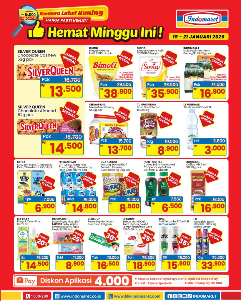 (Katalog promo Indomaret (Foto : Instagram/indomaret)