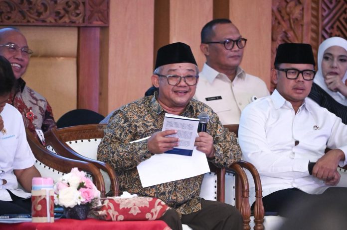 Menteri Pendidikan Dasar dan Menengah, Abdul Mu’ti buka suara terkait isu anggaran pendidikan yang dipangkas imbas MBG (Kemendikdasmen RI)