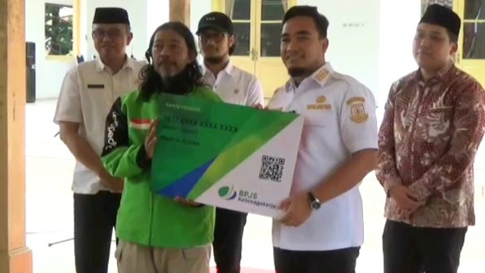 3.500 Pekerja Nonformal di Cilegon Dapat Perlindungan Jaminan Sosial