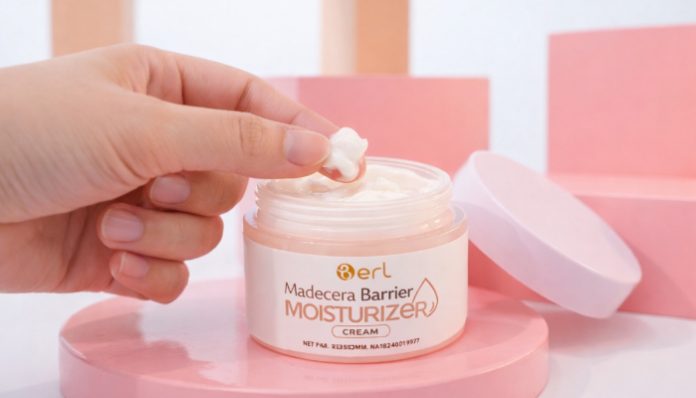B ERL MadeCera Barrier Moisturizer Cream hadir untuk membantu memperbaiki, menjaga, dan memperkuat skin barrier agar kulit terhindar dari iritasi. (Foto: Bantentv.com)