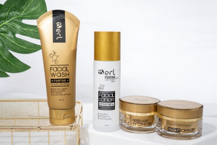 B ERL Intense Lightening Series membantu menjaga kesehatan kulit selama berpuasa.