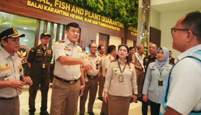 Perketat Pencegahan Virus Nipah, Karantina Banten Awasi Bandara Soetta (Foto: Dok Barantin Banten)